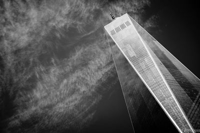 Low angle view of building against sky