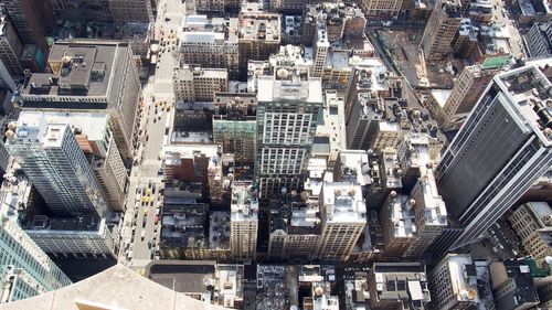 Aerial view of city