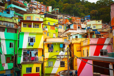 View of residential buildings