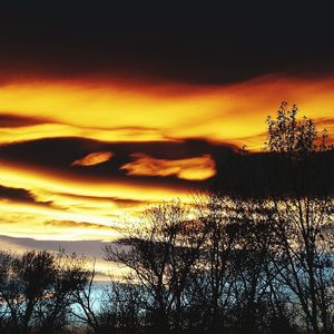 Scenic view of sunset sky