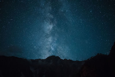 Milky way on a dreamy night in manali