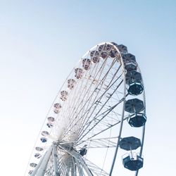Low angle view of ferris wheel