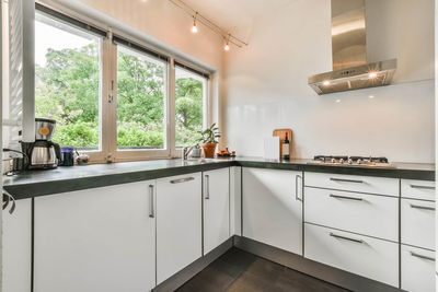 Interior of bathroom
