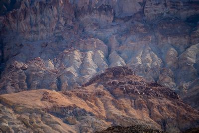 Scenic view of rock formations