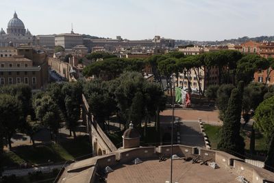 View of buildings in city