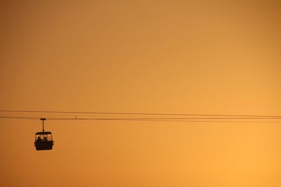 View of sky at sunset