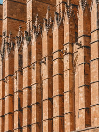 Low angle view of old building