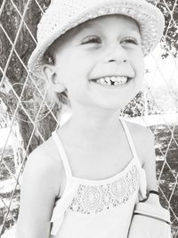 Portrait of a smiling girl