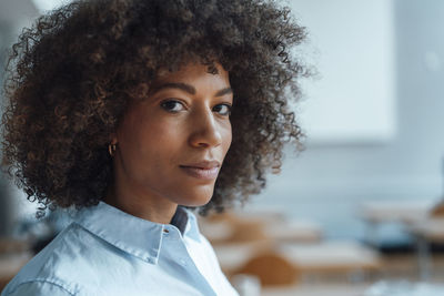 Confident businesswoman in office