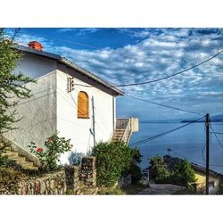 Built structure with trees in background
