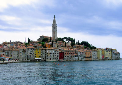 Old town of rovinj with colorful buildings, croatia, europe