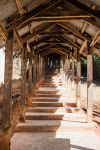 Corridor of building