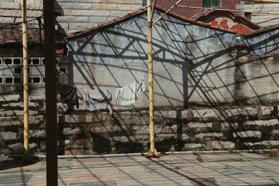 Built structure against the sky