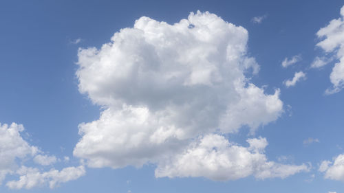 Low angle view of clouds in sky