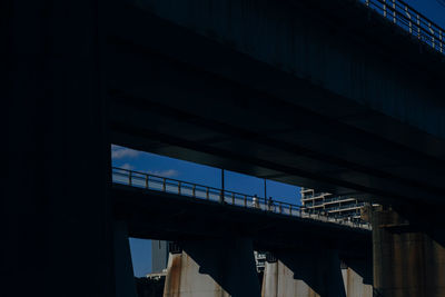 Low angle view of bridge