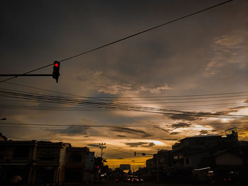 Low angle view of buildings against sky