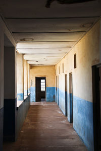 Corridor of building