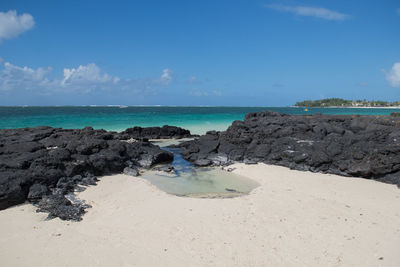 Blue indian ocean