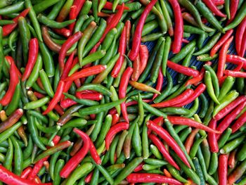 Full frame shot of vegetables for sale in market