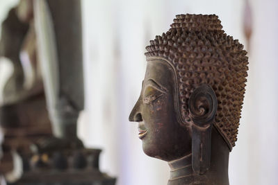 Close-up of buddha statue