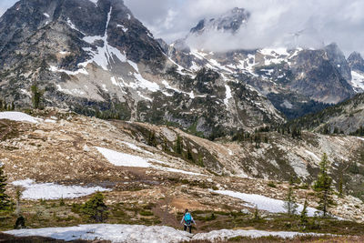 Hiking scenes in the beautiful north cascades wilderness.