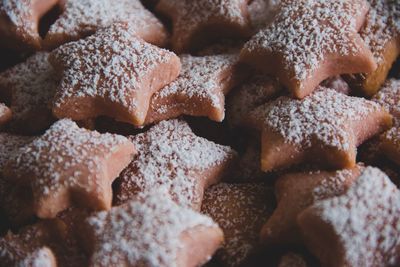 Full frame shot of cookies