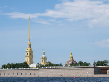 View of historic building against sky