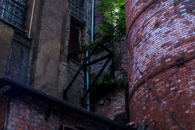 Low angle view of old building