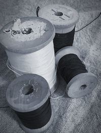 High angle view of spices in container