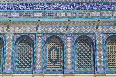 Full frame shot of ornate building