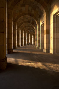 Corridor of historical building