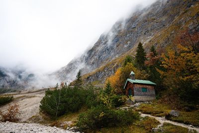 Scenic view of mountains