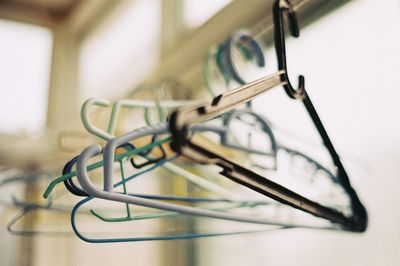 Close-up of eyeglasses on table