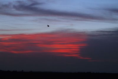 Scenic view of sunset sky