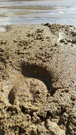 View of rocks at beach