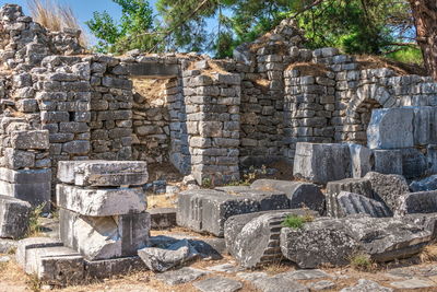 Old stone wall