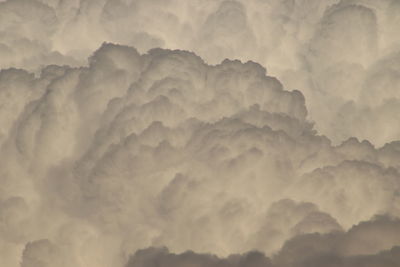 Low angle view of clouds in sky