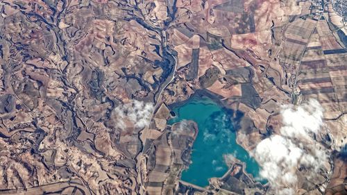 Aerial view of landscape