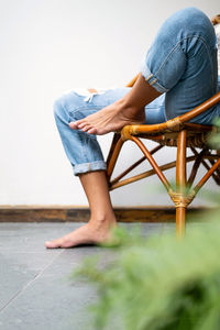 Woman sitting