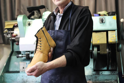 Man working in factory