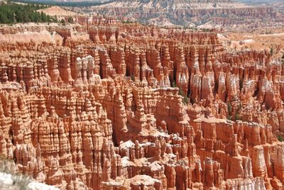 View of rock formation