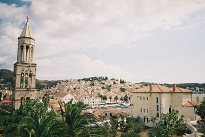 View of city against sky