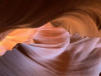 Rock formations in canyon