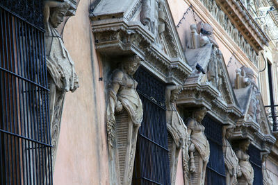 Low angle view of old building