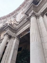 Low angle view of building against sky