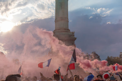 Bastille bleu blanc rouge, it seems france have win