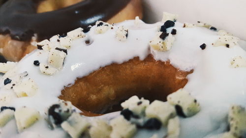 Close-up of ice cream in plate