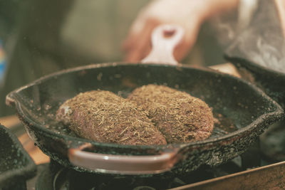 Close-up of food