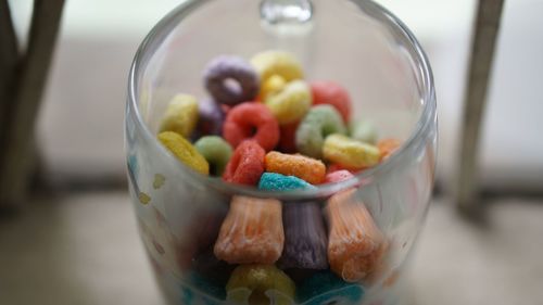 Close-up of fruits in bowl