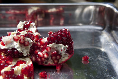 Close-up of strawberries